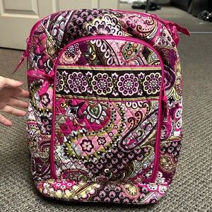 Vera Bradley Very Berry Paisley Laptop Backpack